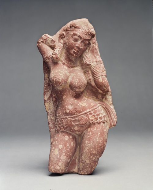 yakshi,inde,statue,mathura,déesse,ceinture,seins nus